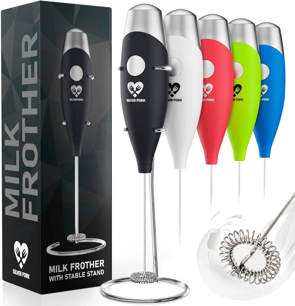 Milk Frother Handheld Battery Operated Foam Maker Electric Wand Mini Drink Mixer Milk Frother Handheld Battery Operated Foam Maker Electric Wand Mini Drink Mixer