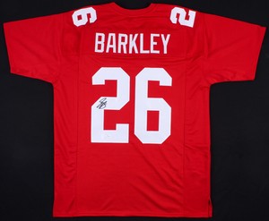 red saquon barkley jersey