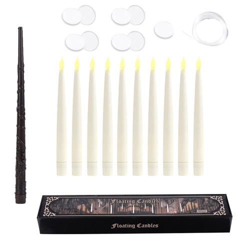 Floating Candles with Wand 10pcs Magic Hanging Candles for Birthday Party - Picture 2 of 15
