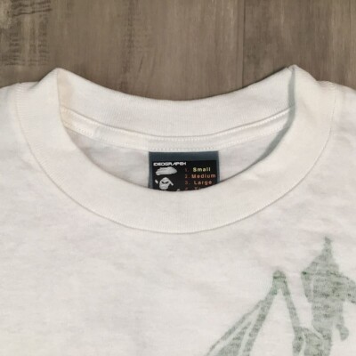 BAPE × UNKLE Futura ART NIGO hand print T-shirt White A Bathing