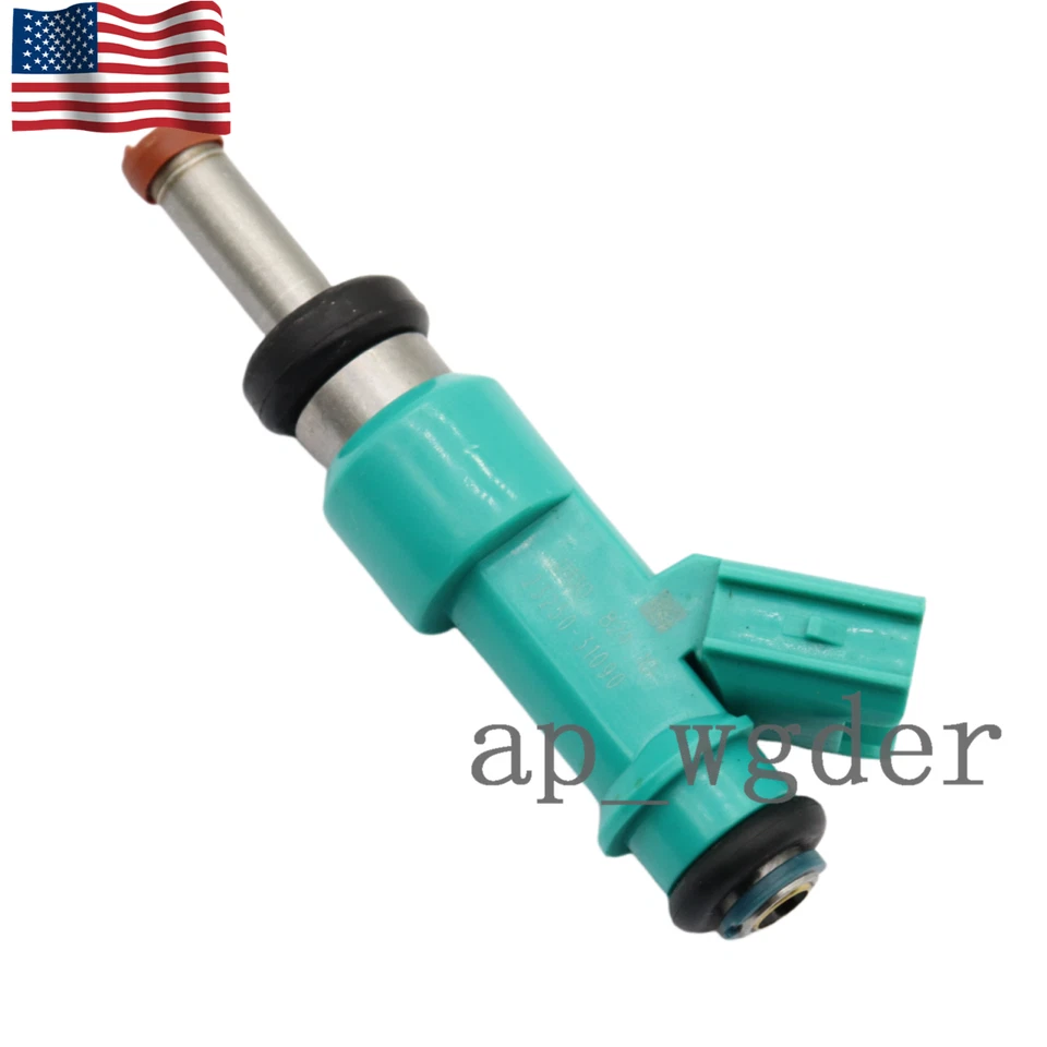 6x Inyectores de combustible Denso aptos para Toyota Sienna 2012 2013 2014 2015 2016 3,5 L V6 Foto 3 de 4