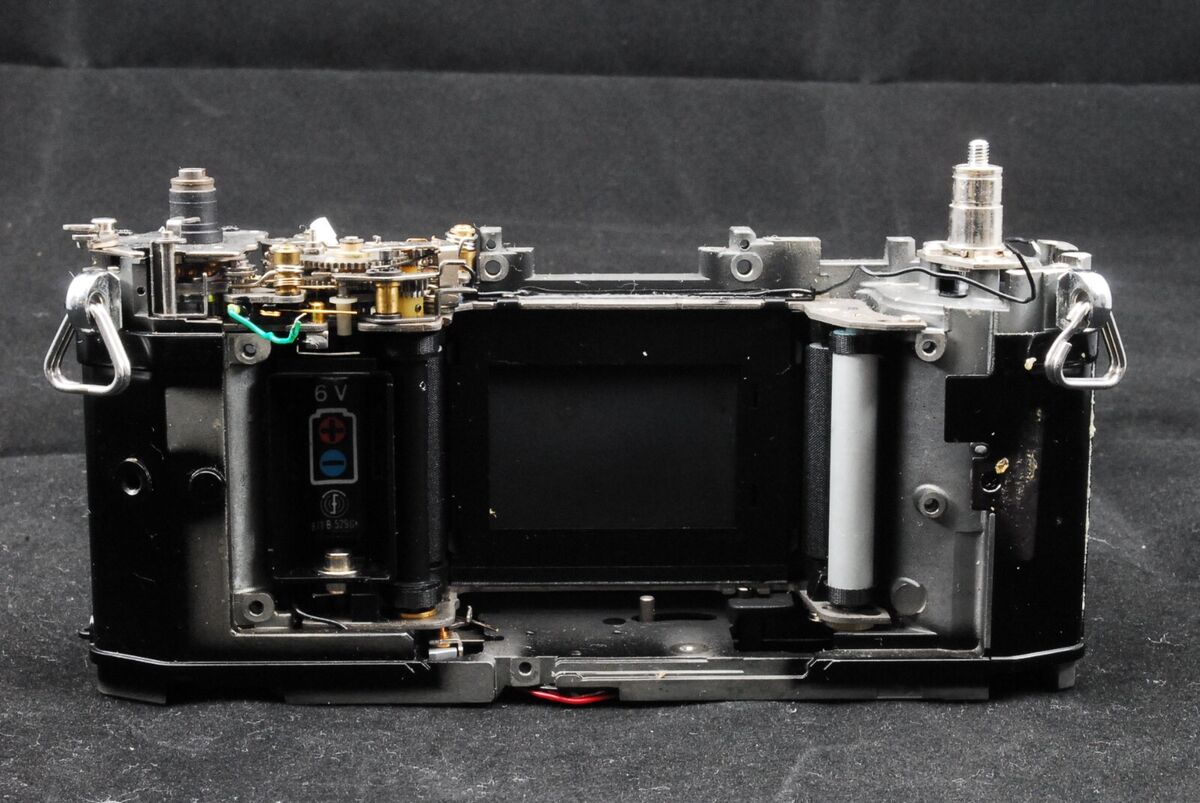 CANON A-1 Parts, main body, shutter curtain, winding section CANON A-1 Parts, main body, shutter curtain, winding section