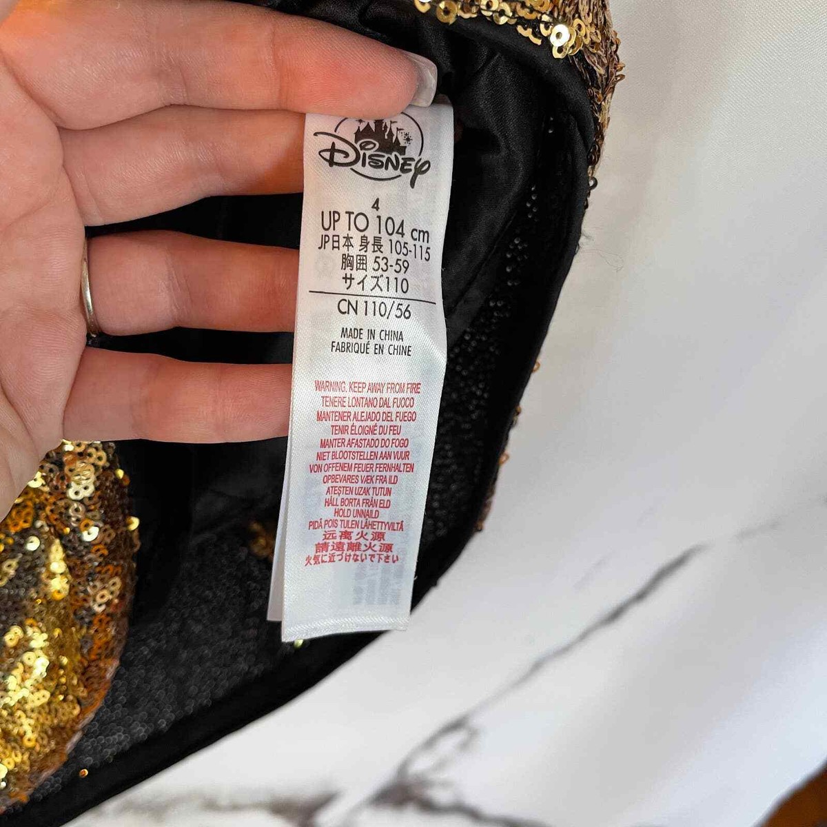 Disney Minnie Mouse Gold Sequin Dress Girls Size 4 | eBay Disney Minnie Mouse Gold Sequin Dress Girls Size 4 | eBay