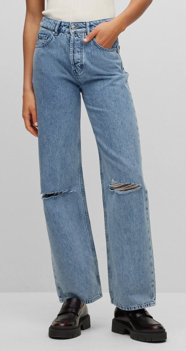 Relaxed Fit Rigid Jeans