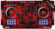 Pioneer DDJ-SX Skin Red Camo Protective Decal StyleFlip Skins