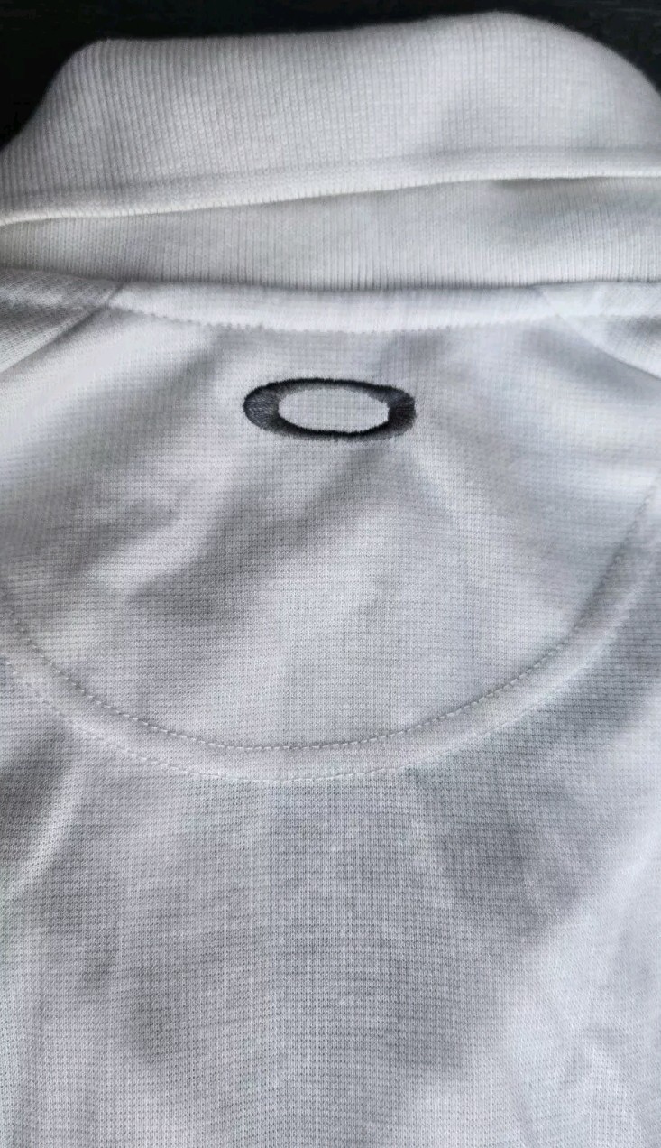 NEW Oakley Y2K Vintage Lifestyle Fit Marker O Polo Shirt L +Golf Repair Tool Key image 8