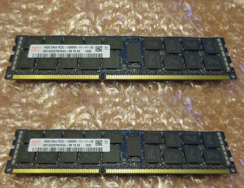 Fujitsu original 32 Go (2 x 16 Go) DDR3-1600 PC3-12800R LV-RDIMM S26361-F4523-R627 - Photo 1/1