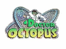 Vintage Marvel Spiderman SandyLion Sticker Series 1 7 Doctor Octopus