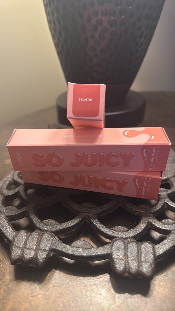 COLORPOP SO JUICY PLUMPING GLOSS (STUNTIN)•0..0.42 OZ 1 tube per order