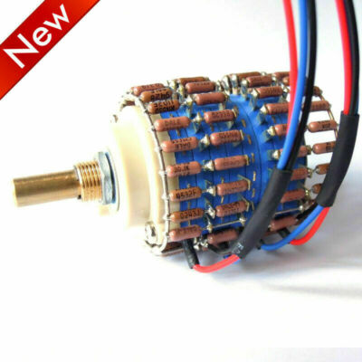 24-Stufen Stereo Potentiometer – 10K / 25K / 50K / 100K / 250K Für HiFi-Lautstärkeregler