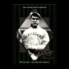 Nap Lajoie 2001 Upper Deck Hall of Famers Cleveland Indians #60 R327V 83