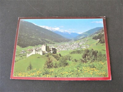 Market Town Sillian with Museum Bug Heinfels in East Tyrol, Austria - Postcard. 