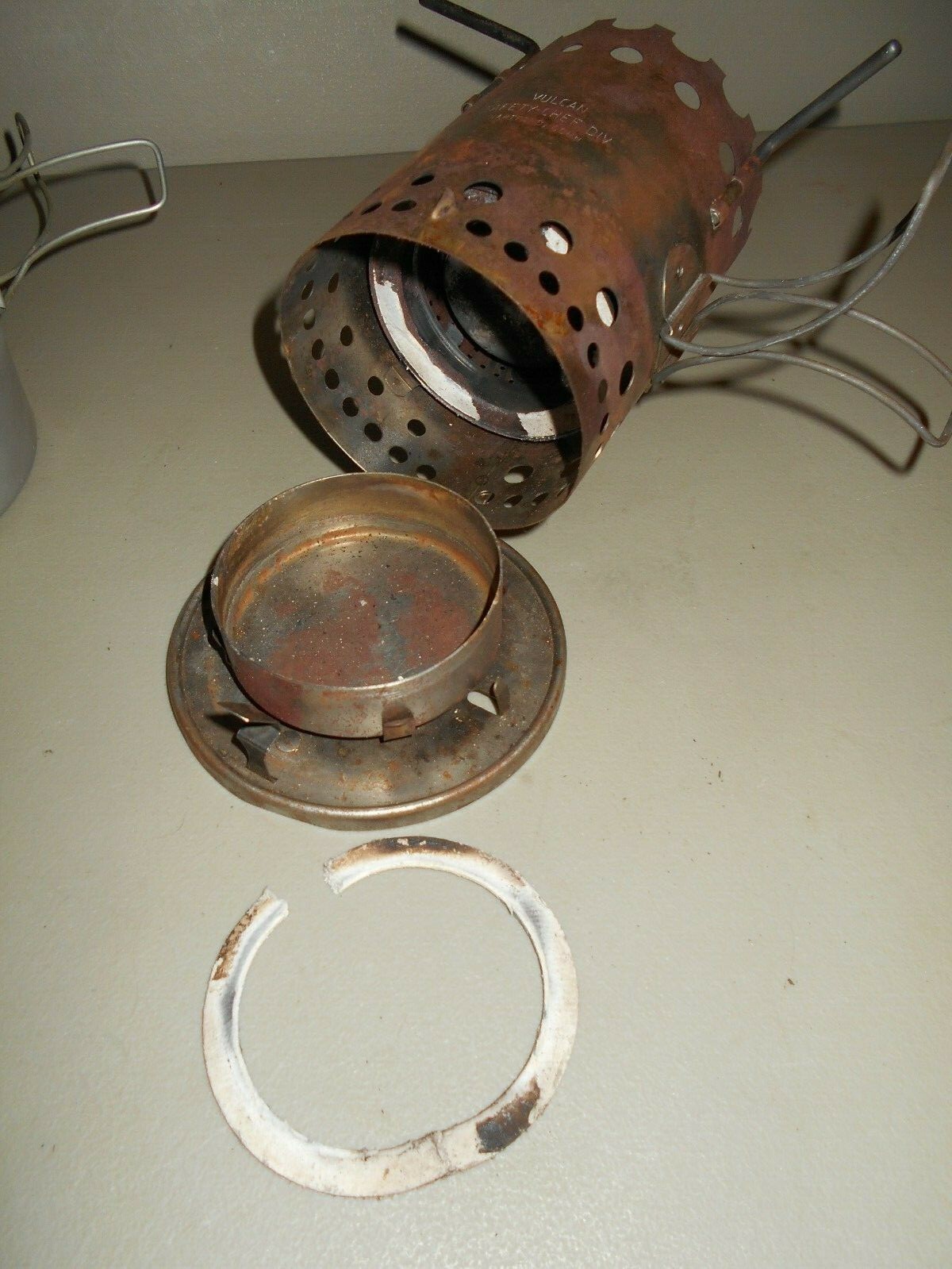 Vulcan Radiator Safety Chef Single Burner Camp Stove Camp Pans ...