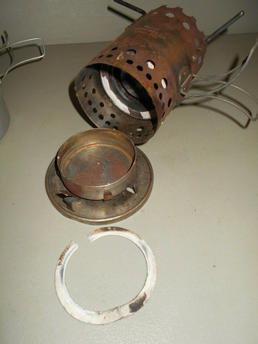 Vulcan Radiator Safety Chef Single Burner Camp Stove Camp Pans ...