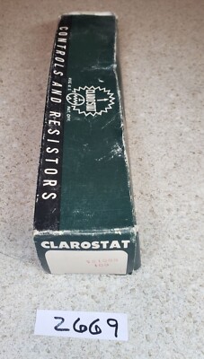 Clarostat VK100N100 100 Ohm 5% 100W Wire Wound Power Resistor - New!