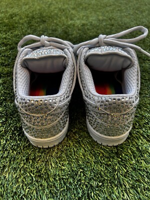 cpfm nike swarovski dunk low platinum stockx