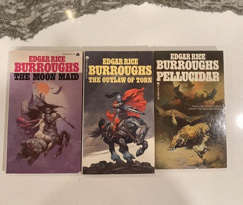 Edgar Rice Burroughs Sci-Fi Paperback Lot of 16 Tarzan , John Carter of Mars + - Picture 9 of 24