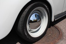 VW Käfer Modelle vor 1968 und VW BUS T 2 A Chrom Radkappen  NEU !