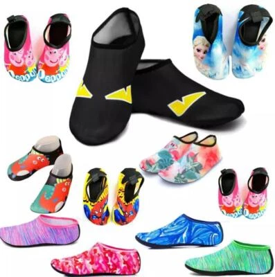 MARKENLOS Kinder Herren Demen Wasser Strandschuhe Anti-Rutsch Surfen Quick Dry Aqua Socken