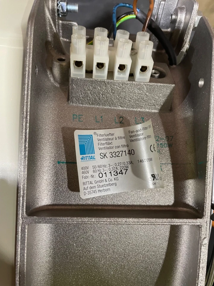 Unidad de ventilador y filtro Rittal SK3327140 nuevo/OB Foto 3 de 4