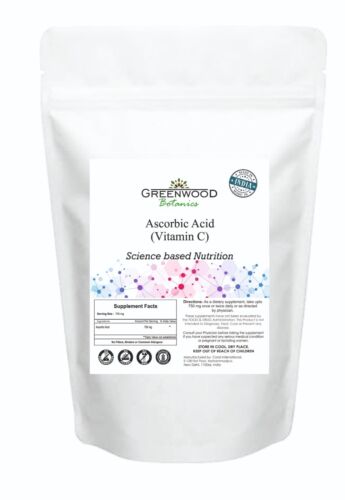 Ascorbic Acid (Vitamin C) 100% Pure Powder for Immune Support & Skin Health - Afbeelding 1 van 5