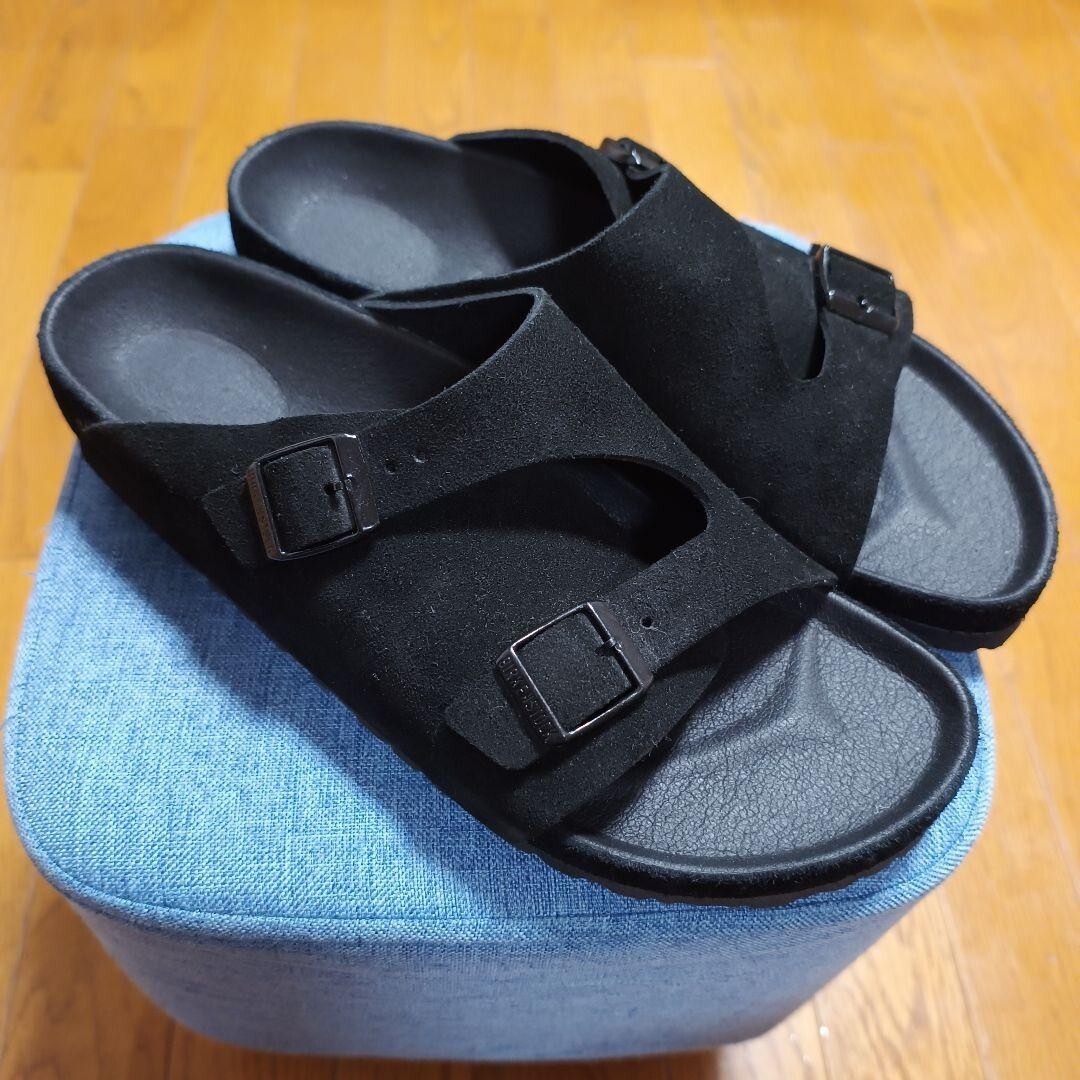 BIRKENSTOCK ZURICH BS Sandals Black Narrow Size 43 JP 28cm BIRKENSTOCK ZURICH BS Sandals Black Narrow Size 43 JP 28cm