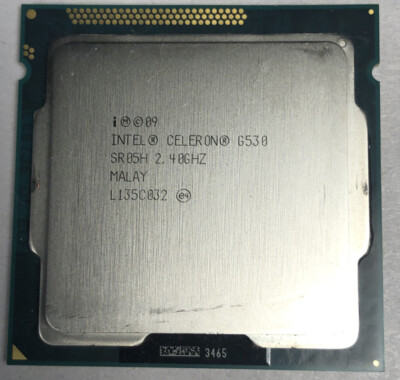 Intel Celeron G530 2.4GHz 5 GT/s LGA 1155 Desktop CPU - SR05H