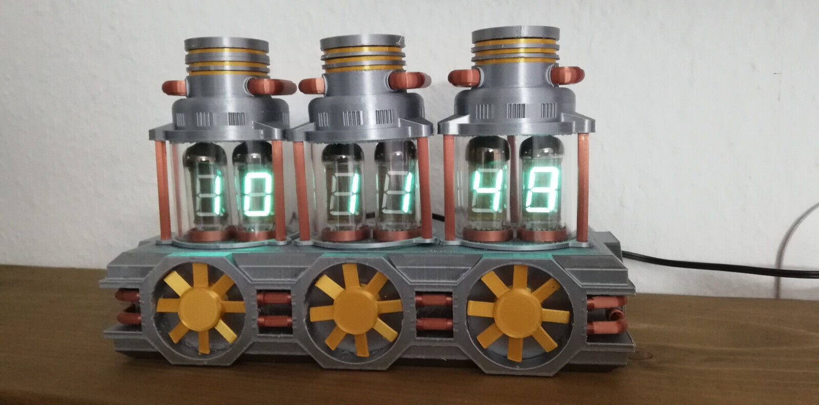 VFD uhr clock mit IV-11 Röhren komplett Steampunk Nixie steampunk