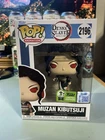 Funko Pop! Demon Slayer Muzan Kibutsuji (Metallic) ECCC 2026 #2196 Con Sticker E