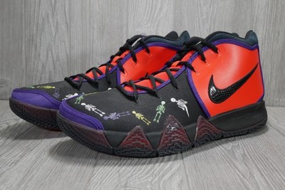 Nike Kyrie 4 DOTD TV PE 1 Day of the Dead Black/Orange CI0278-800