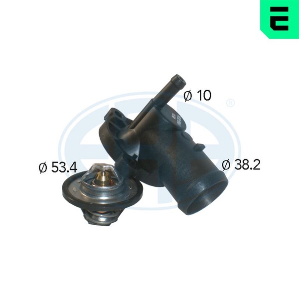 ERA Thermostat KüHlmittel 350414 FüR VW Skoda 6E1 6X1 Lupo Seat Mit GehäUse 1 Up-image