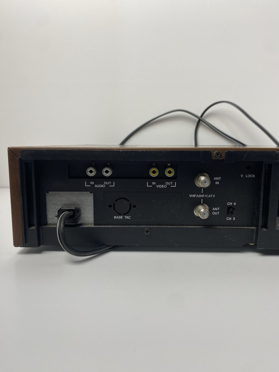 Vintage Zenith VRE205 VCR Video Cassette Recorder VHS HQ 80s Japan