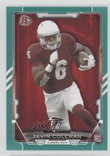 2015 Bowman Rookies Green 75/99 Tevin Coleman #61 0c2