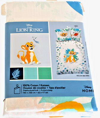 Disney Der König der Löwen Bettgarnitur - Simba - 100% Baumwolle Qualität - Zertifiziert