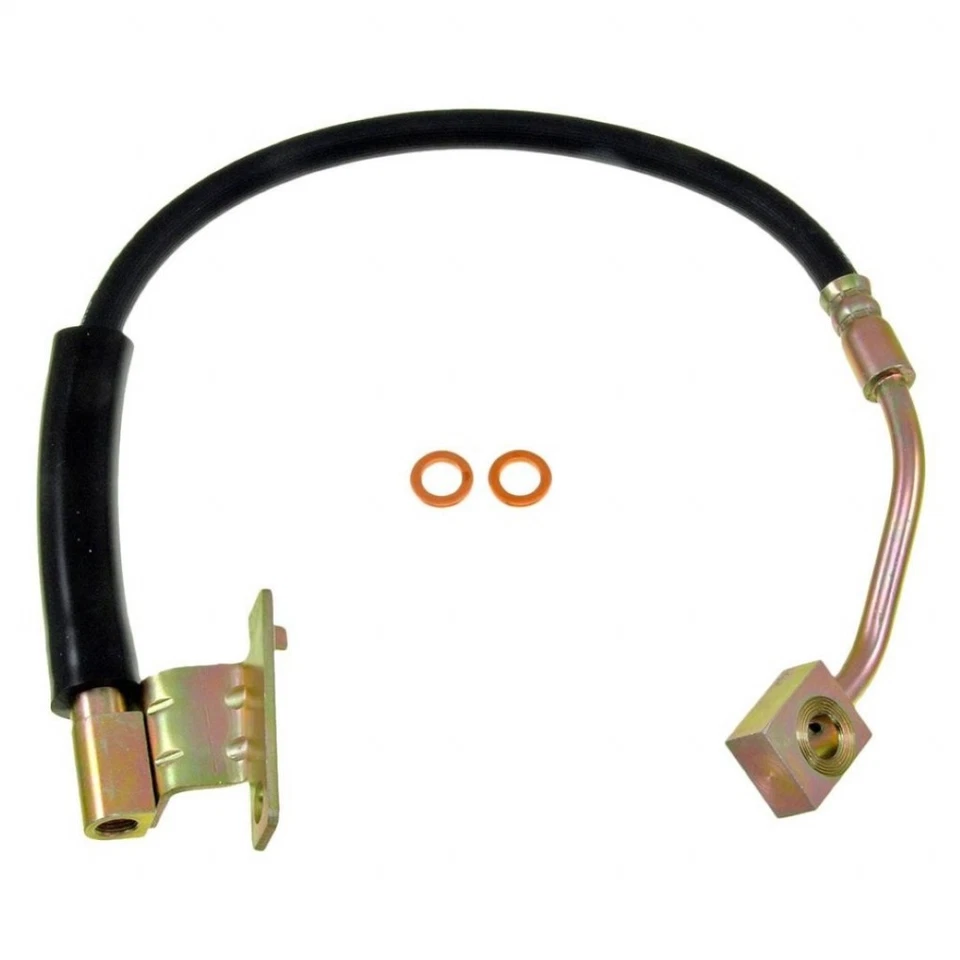 For Mercury Grand Marquis 2003-2011 Brake Hose | Black EPDM Rubber Flexible Hose - Image 2 of 4