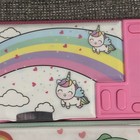 Vintage Pink Unicorn Multi Pop Out Pencil Case with Calculator & Sharpener — photo 3