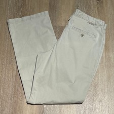 Columbia Womens Tan Cargo Pants Size Medium Outdoor Casual Hiking Utility 30 EUC