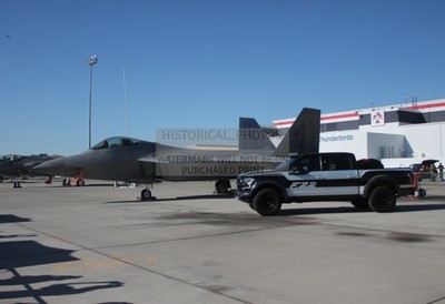 F-22 RAPTOR FORD RAPTOR AVIATION NATION NEVADA 2019 13X19 PHOTO