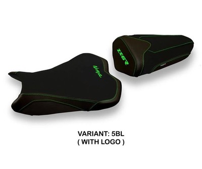 Seat saddle cover Sandy 2 Black (BL) TPZ KAWASAKI NINJA ZX 6 R 2009 2012 Yn