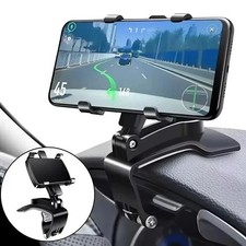 Car Dashboard Dash Mount Mobile Phone Holder Gps Stand Bracket Clip On Sun Visor