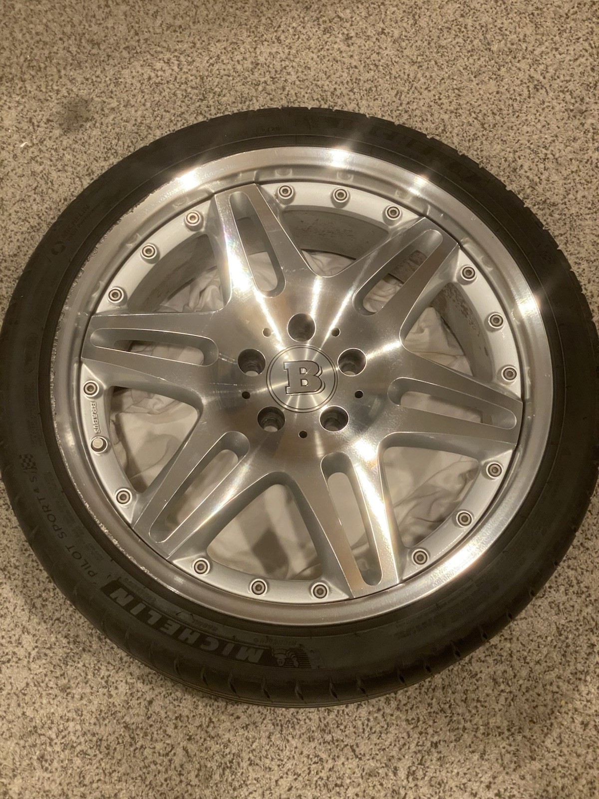 19”x8.5” ORIGINAL BRABUS MONOBLOCK VI RIM MADE IN GERMANY / RARE  