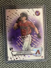 2023 Topps Pristine Purple Refractor 24/99 Corbin Carroll #229 v9t