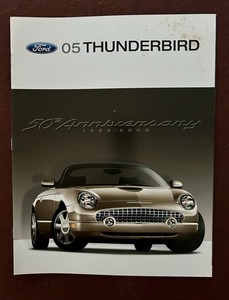 Ford 2005 Thunderbird 50th Anniversary Brochure & Technical Specifications