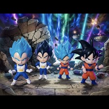Set of 4 2026 DRAGON BALL Z SUPER BURGER KING FIGURINES TOYS goku vegeta ssgss