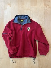 Vintage 1997 Ferrari Licensed Fleece 1/4 Zip Pullover Size Large