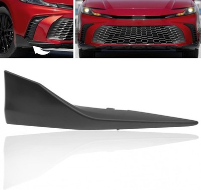 For Toyota Camry SE 2025 Right Front Bumper Side Lower Trim Molding Matte Black