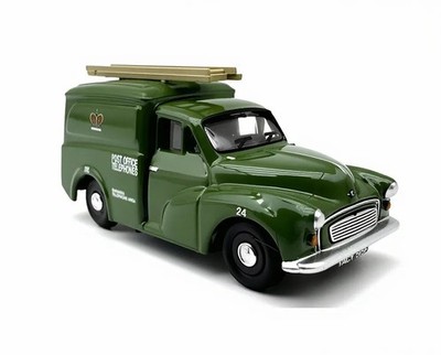 1:76 Green Morris Engineering Post Office Truck Model Diecast Metal Car