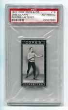 1915 Cope Bros Boxers 19 Jake Kilrain PSA A Authentic vintage HOF Boxing Copes