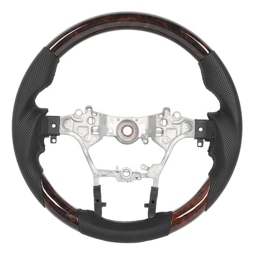 Hydro Dip Steering Wheel Perforated Leather 3 Section Type Replacement For Hilux - Picture 7 of 12