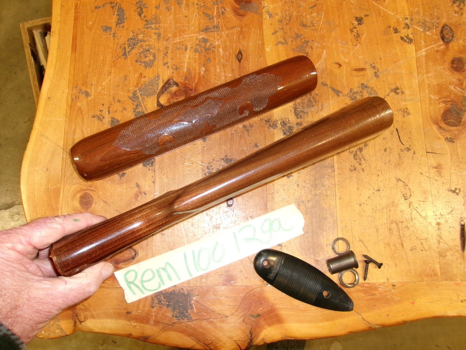 Remington 1100 12ga stock & forend set w parts